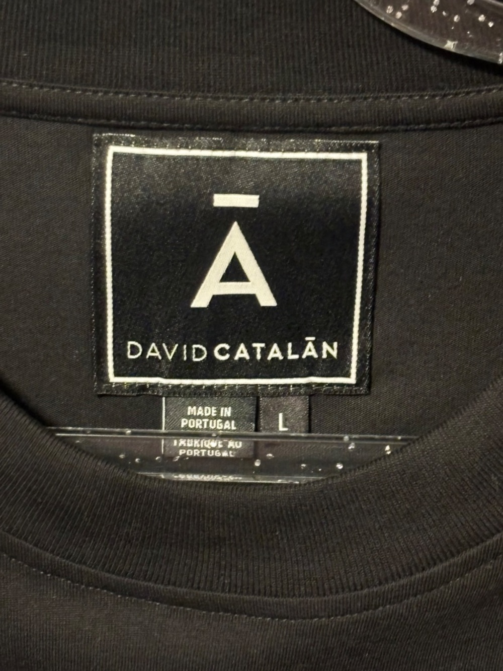 David Catalan Men’s Lace Tee - Picture 3 of 5